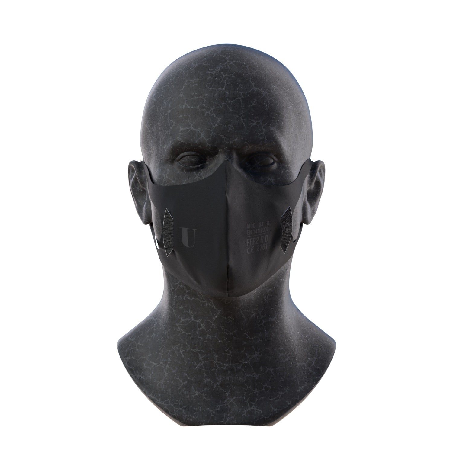 Masque FFP2 noir pour enfant personnalisable - Torreya