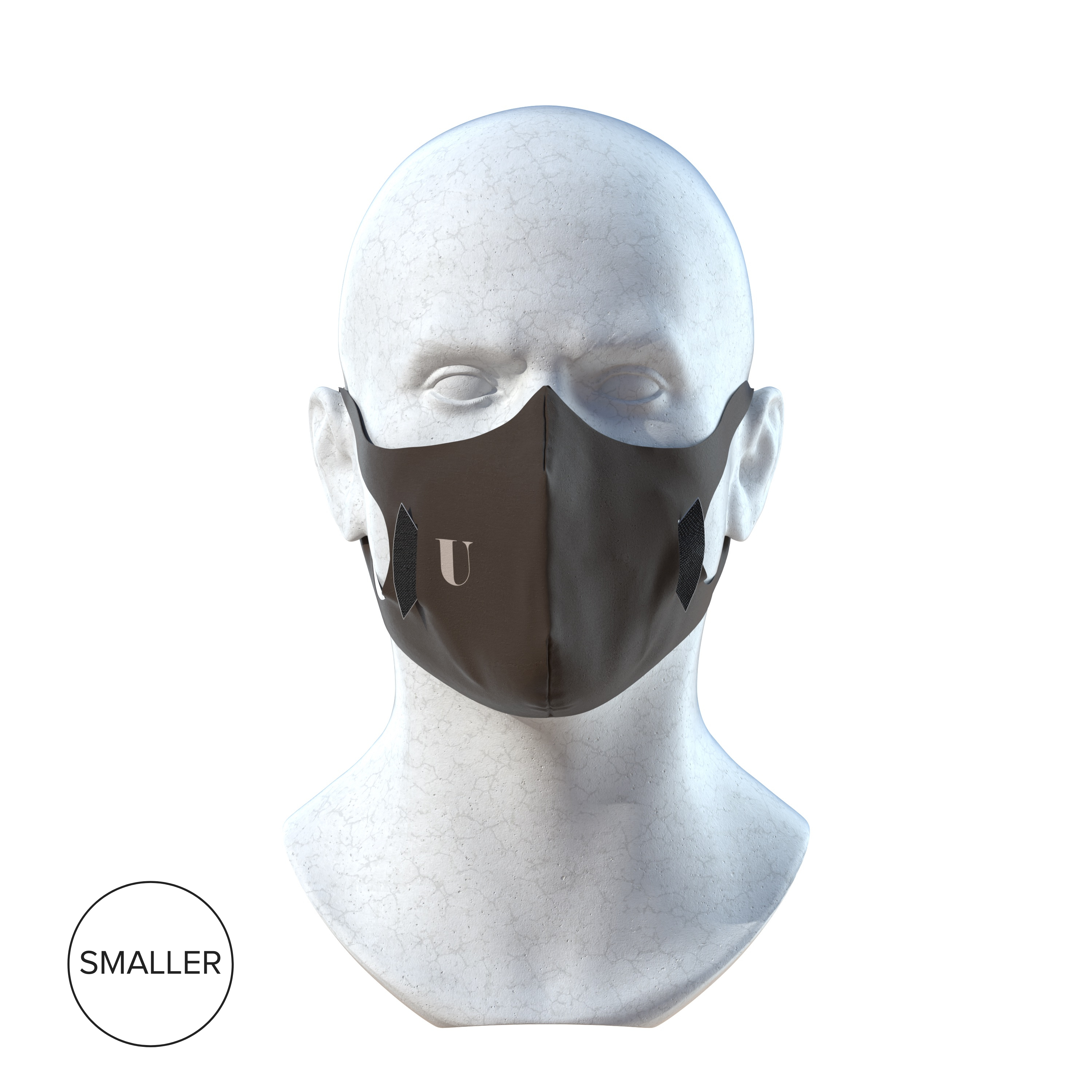 u-mask model 2.2 ebony smaller fit