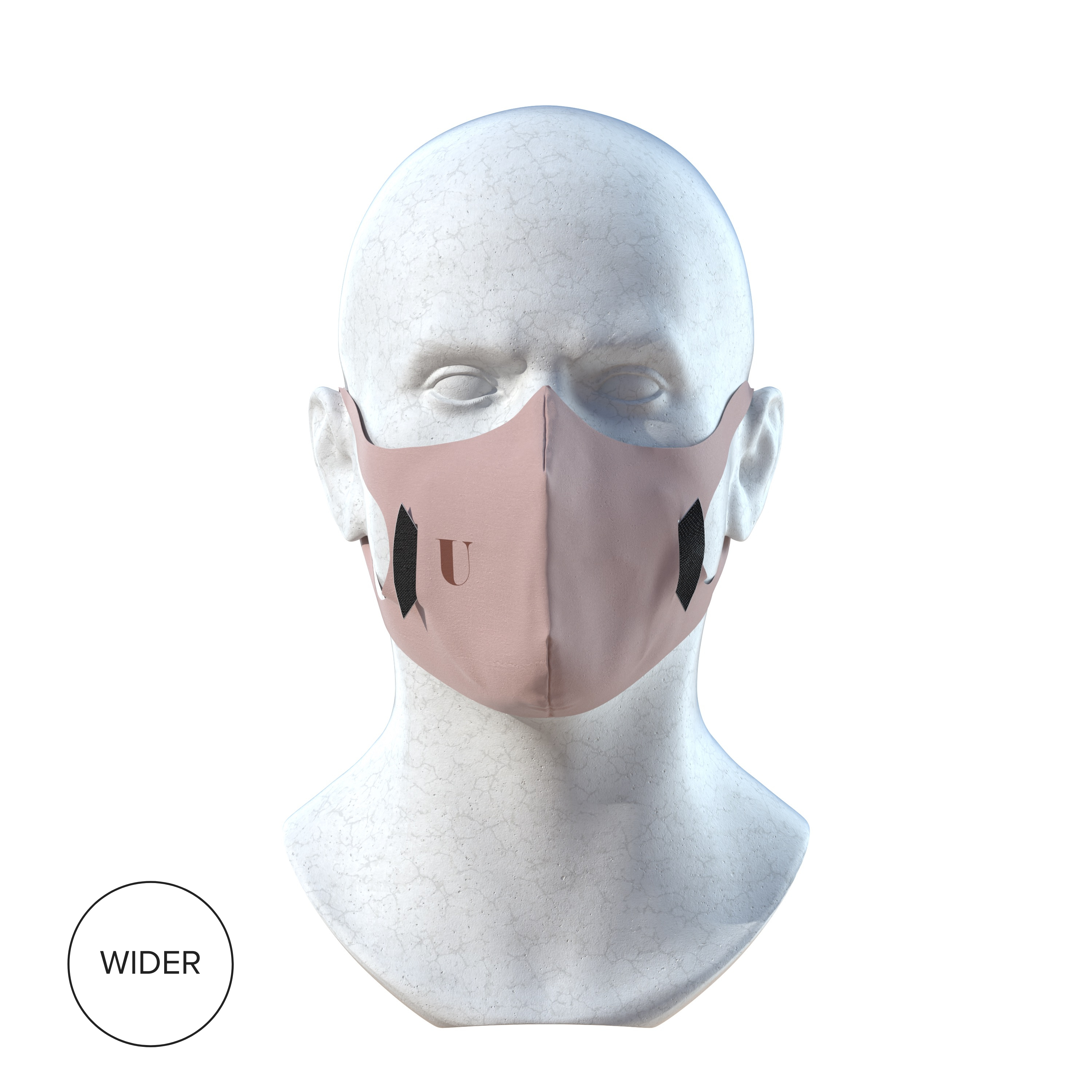 u-mask model 2.2 rose wider fit