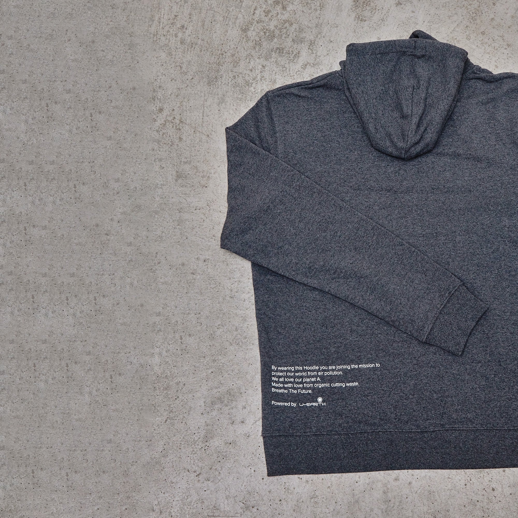 Organic & Recycled Cotton Fuck Pollution Hoodie - U-Earth Store