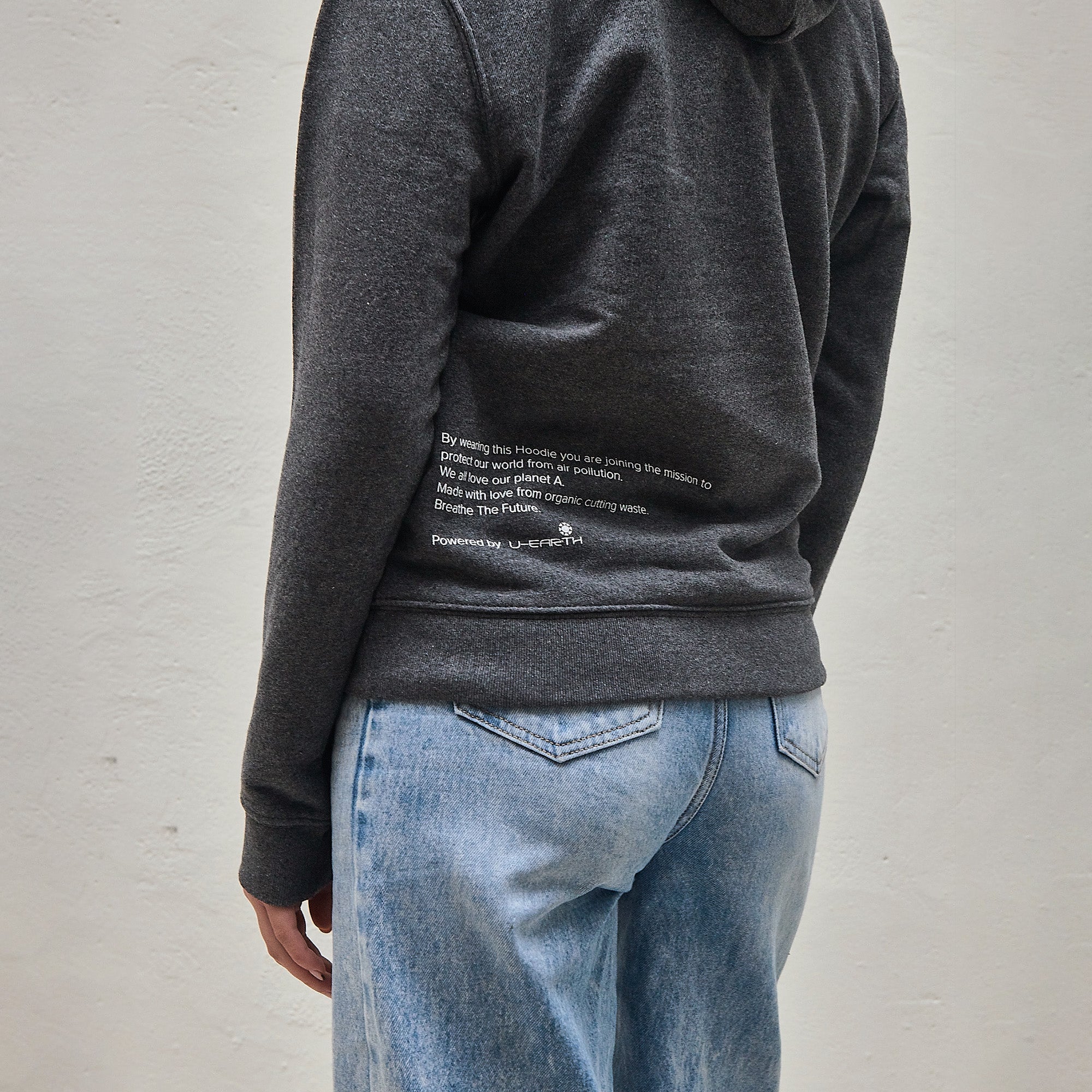 Organic & Recycled Cotton Planet A Hoodie - U-Earth Store