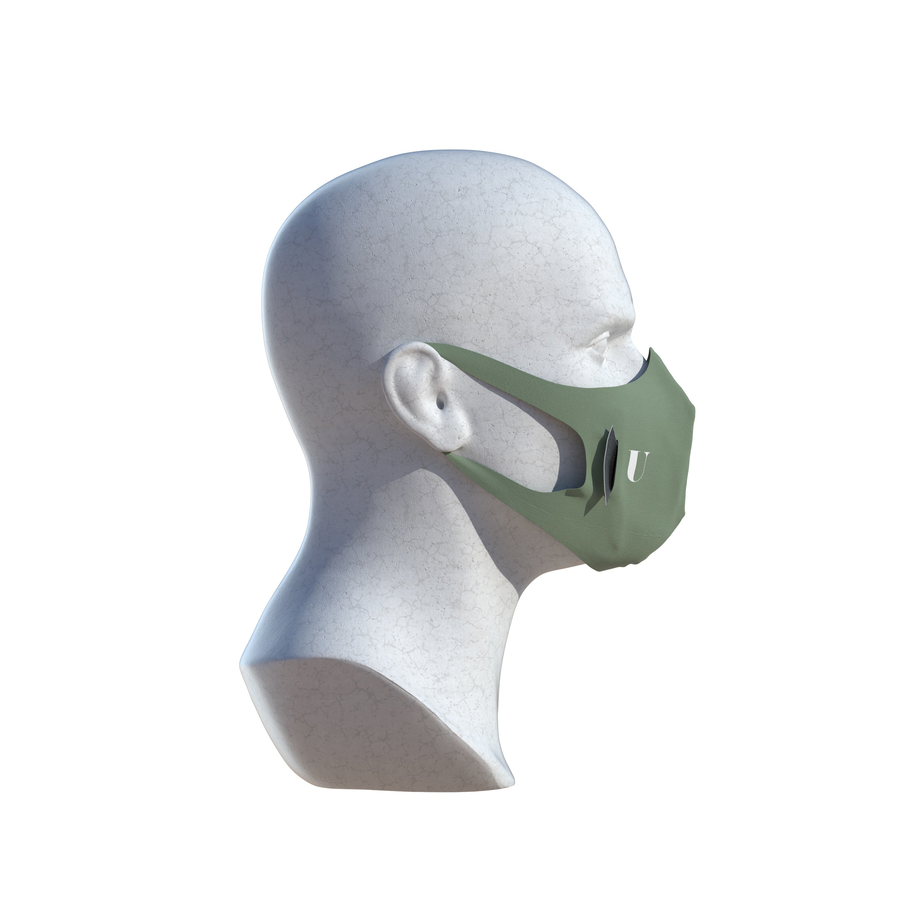 u-mask model 2.2 army side