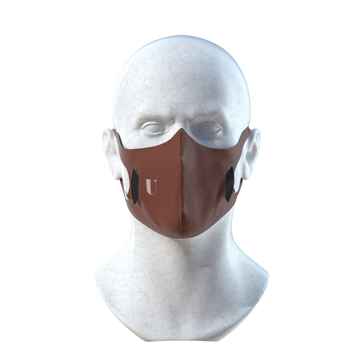 u-mask model 2.2 sienna front