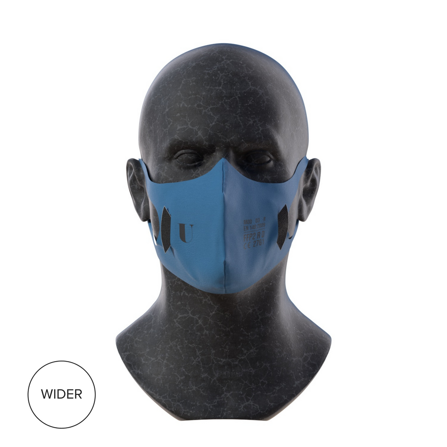 u-mask model 3 azure wider fit